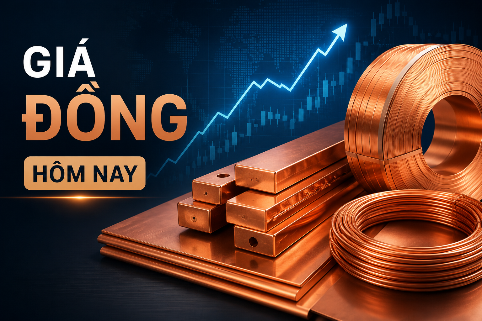 Giá đồng thế giới hôm nay tăng mạnh, tiệm cận đỉnh lịch sử: Thị trường sẽ tiếp tục đi lên hay sắp điều chỉnh?