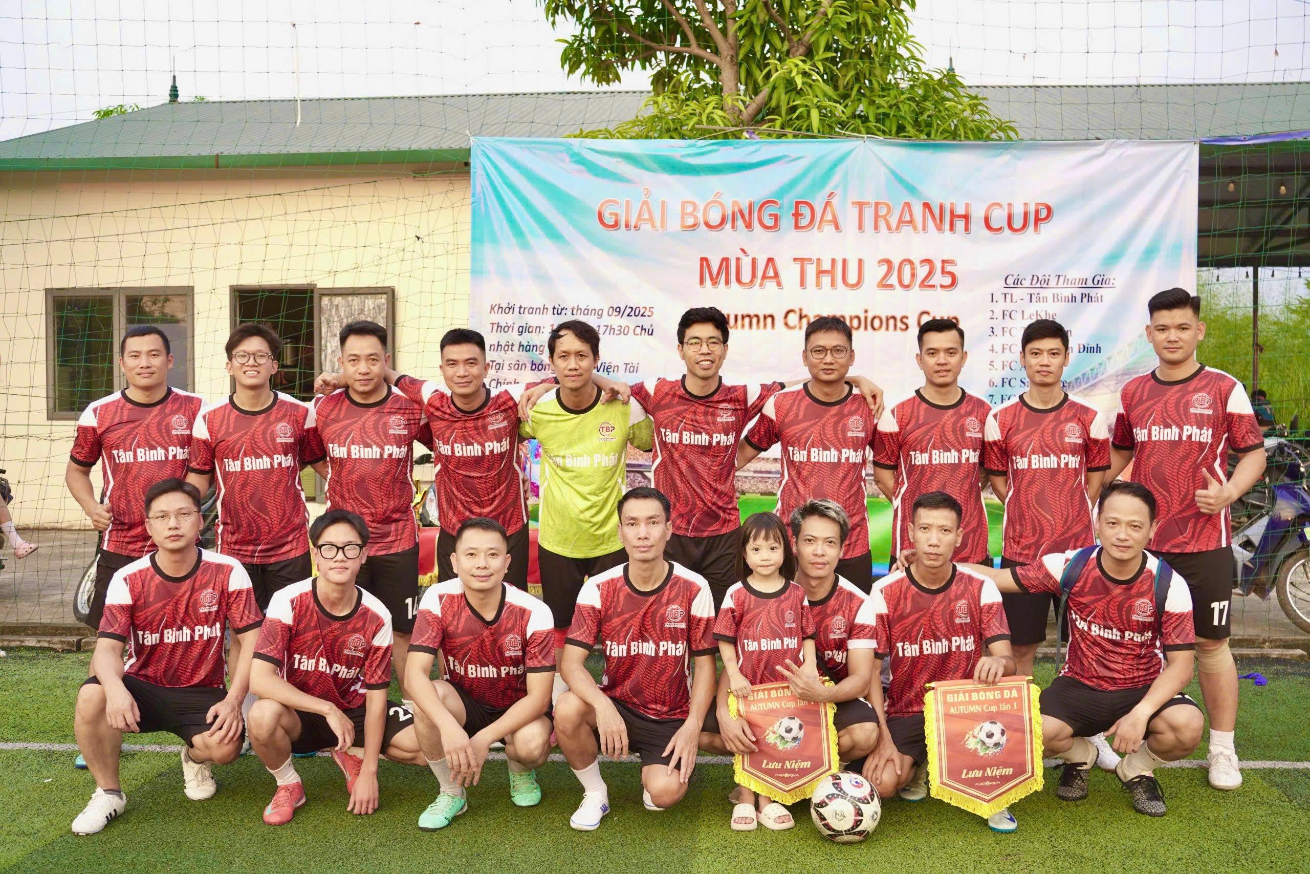 Tân Bình Phát FC ra quân Autumn Cup 2025 với trận hòa kịch tính 4 đều