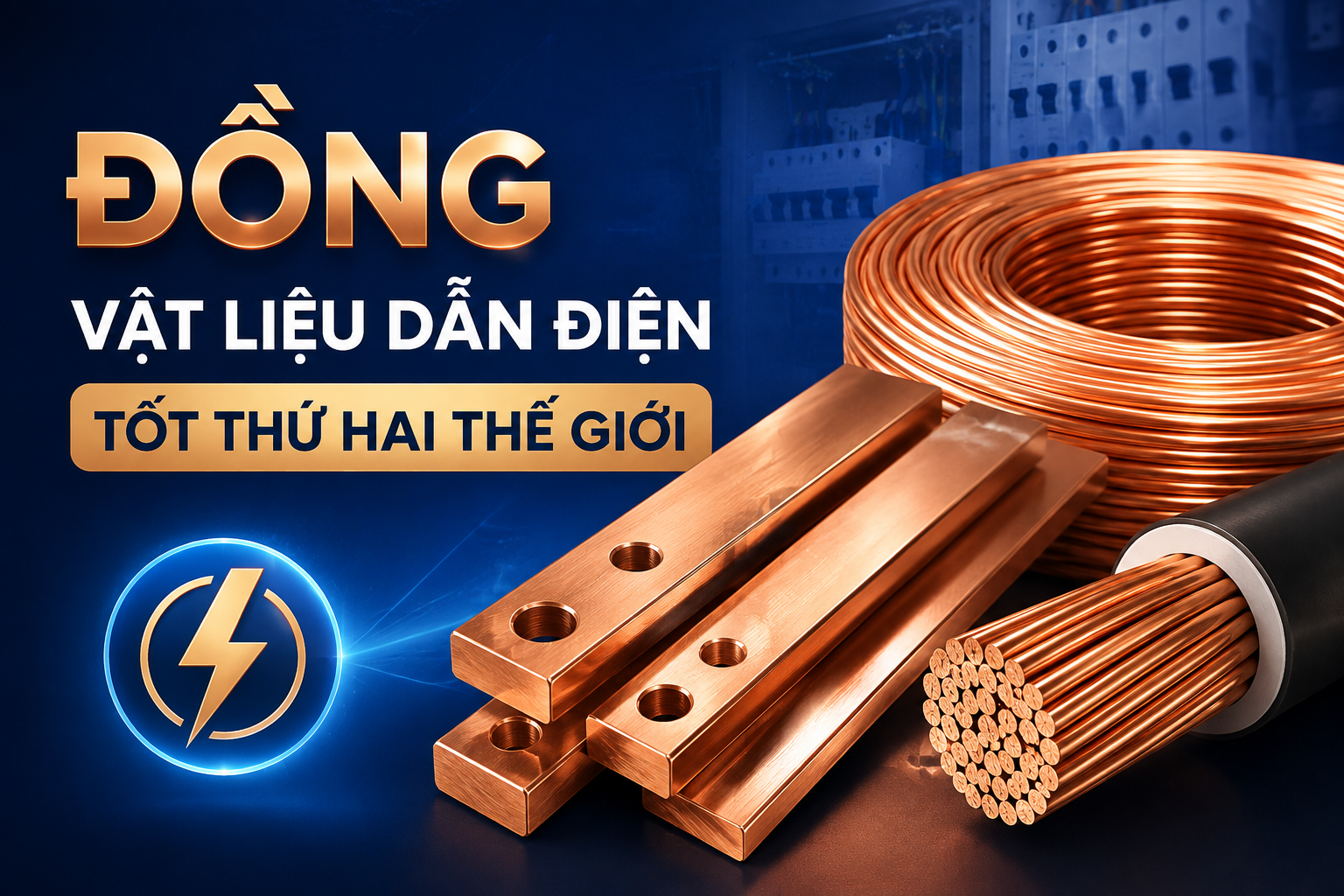 Tại sao đồng là vật liệu dẫn điện tốt thứ hai thế giới?