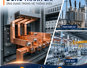 Ứng dụng đồng thanh cái trong tủ điện, trạm biến áp và nhà máy