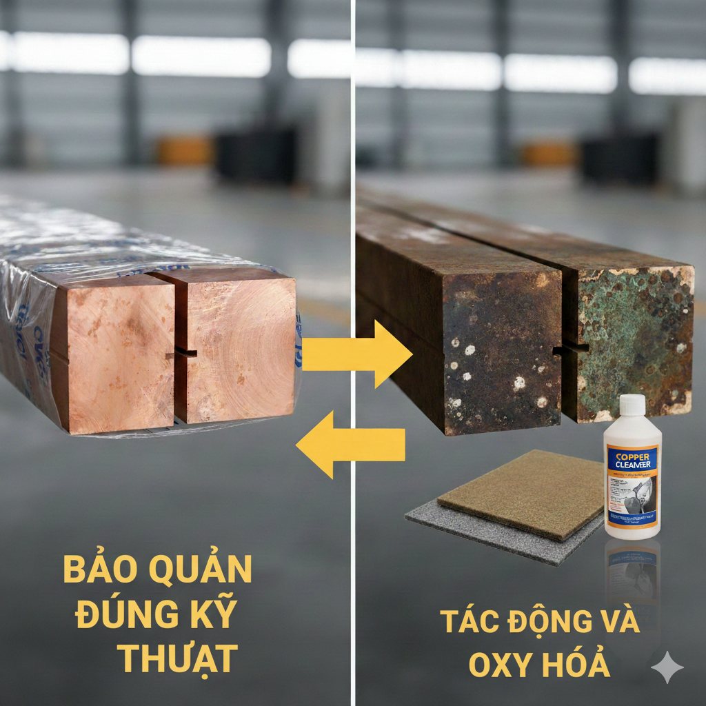 Tác Động Của Oxy Hóa Lên Đồng Đỏ Và Cách Bảo Quản Đúng Kỹ Thuật